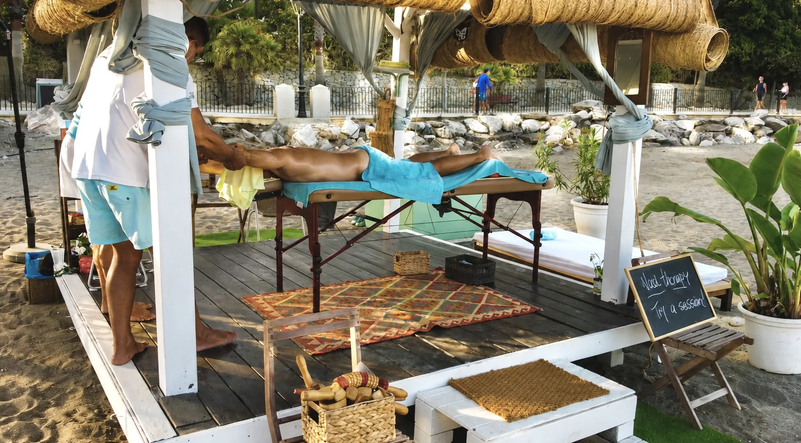 Massage and wellness atmosphere at La Milla Marbella, Marbella