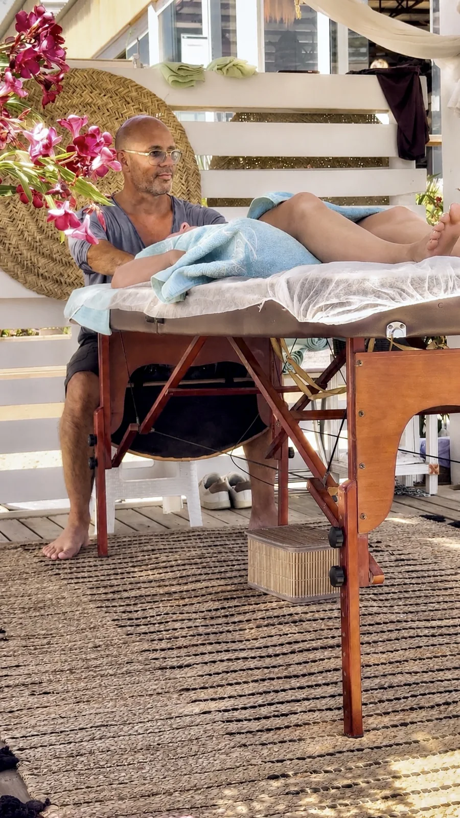 Massage and wellness atmosphere at The Point, Marbella
